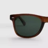 Sonnenbrille mit rechteckigem Rahmen