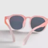 Sonnenbrille mit rundem Rahmen