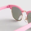 Sonnenbrille mit runden Gläsern