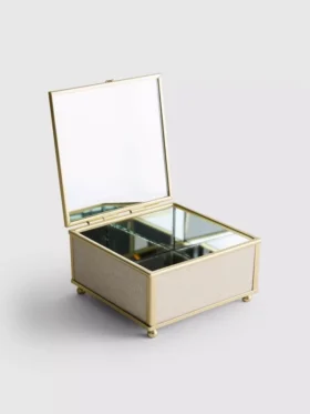 Spiegelnde Schmuckschatulle
