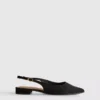 Spitze Slingback-Pantoletten