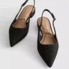 Spitze Slingback-Pantoletten