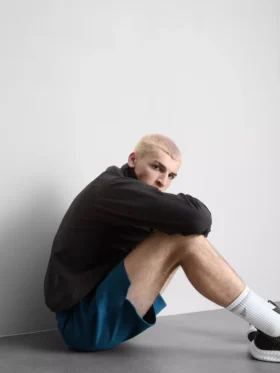 Spor-Shorts mit Kordelzug