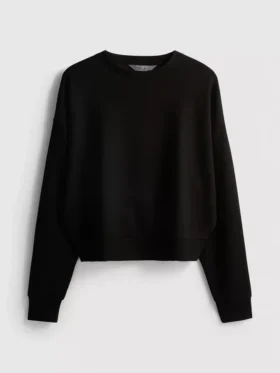 Sportliches Sweatshirt mit Rundhalsausschnitt