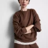 Sportliches Sweatshirt mit Rundhalsausschnitt Sportliches Sweatshirt mit Rundhalsausschnitt