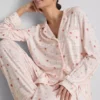 Stacey Solomon Boyfriend-Schlafanzug im Gingham-Muster Stacey Solomon Boyfriend-Schlafanzug im Gingham-Muster