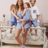 Stacey Solomon – Gewebter Baumwoll-Schlafanzug-Schal Stacey Solomon – Gewebter Baumwoll-Schlafanzug-Schal