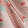 Strandshorts mit Flamingo-Struktur Strandshorts mit Flamingo-Struktur