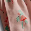 Strandshorts mit Flamingo-Struktur Strandshorts mit Flamingo-Struktur