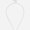 Strass-Initialen-Halskette