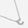 Strass-Initialen-Halskette