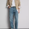 Stretch-Jeans mit geradem Bein Stretch-Jeans mit geradem Bein
