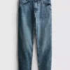 Stretch-Jeans mit geradem Bein Stretch-Jeans mit geradem Bein