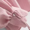 Strukturierte Bluse mit Ballonärmeln Strukturierte Bluse mit Ballonärmeln