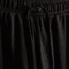 Strukturierte Hose mit weitem Bein