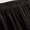 Strukturierte Satin-Hose mit geradem Bein Strukturierte Satin-Hose mit geradem Bein