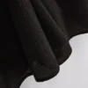 Strukturierte Satin-Hose mit geradem Bein Strukturierte Satin-Hose mit geradem Bein