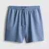 Strukturierte Schlafanzug-Shorts mit Kordelzug Strukturierte Schlafanzug-Shorts mit Kordelzug