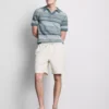 Strukturierte Shorts mit Kordelzug