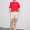 Strukturierte Shorts mit Kordelzug