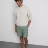 Strukturierte Shorts mit Kordelzug