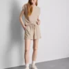 Strukturierte Shorts mit Kordelzug Strukturierte Shorts mit Kordelzug