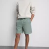 Strukturierte Shorts mit Kordelzug