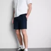 Strukturierte Shorts mit Kordelzug