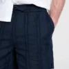Strukturierte Shorts mit Kordelzug