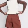 Strukturierte Shorts mit Kordelzug Strukturierte Shorts mit Kordelzug