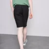 Strukturierte Shorts mit Kordelzug