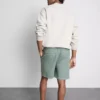 Strukturierte Shorts mit Kordelzug