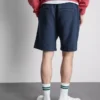 Strukturierte Shorts mit Kordelzug