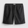 Strukturierte Shorts mit Kordelzug