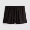 Strukturierte Shorts mit Kordelzug Strukturierte Shorts mit Kordelzug