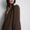 Strukturierter Blazer mit fallendem Revers Strukturierter Blazer mit fallendem Revers