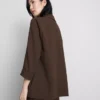 Strukturierter Blazer mit fallendem Revers Strukturierter Blazer mit fallendem Revers