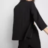 Strukturierter Blazer mit fallendem Revers Strukturierter Blazer mit fallendem Revers
