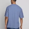 Strukturiertes, kastenförmiges T-Shirt Strukturiertes, kastenförmiges T-Shirt