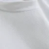 Strukturiertes, kastenförmiges T-Shirt Strukturiertes, kastenförmiges T-Shirt