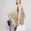 Strukturiertes Korsett-Minikleid Strukturiertes Korsett-Minikleid