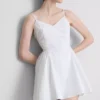 Strukturiertes Korsett-Minikleid Strukturiertes Korsett-Minikleid