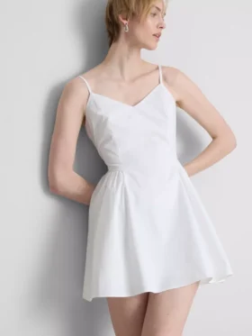 Strukturiertes Korsett-Minikleid