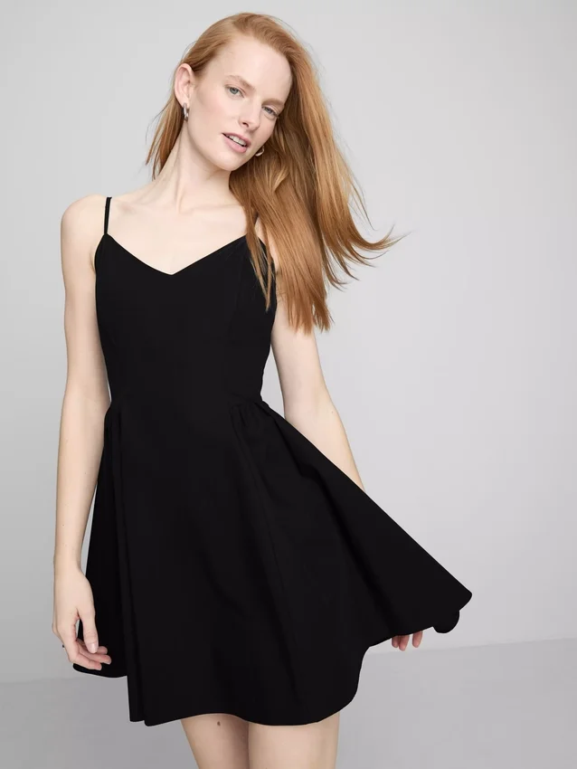 Strukturiertes Korsett-Minikleid Strukturiertes Korsett-Minikleid