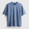 Strukturiertes Kurzarm-T-Shirt Strukturiertes Kurzarm-T-Shirt