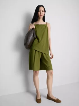 Strukturiertes Longline-Cami-Top