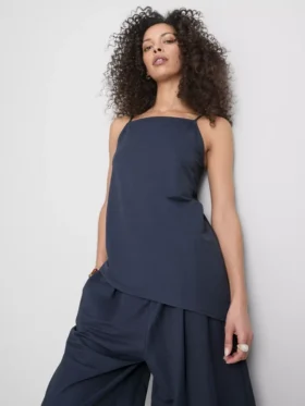 Strukturiertes Longline-Cami-Top