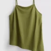 Strukturiertes Longline-Cami-Top Strukturiertes Longline-Cami-Top
