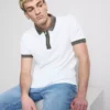Strukturiertes Poloshirt