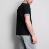 Strukturiertes Poloshirt